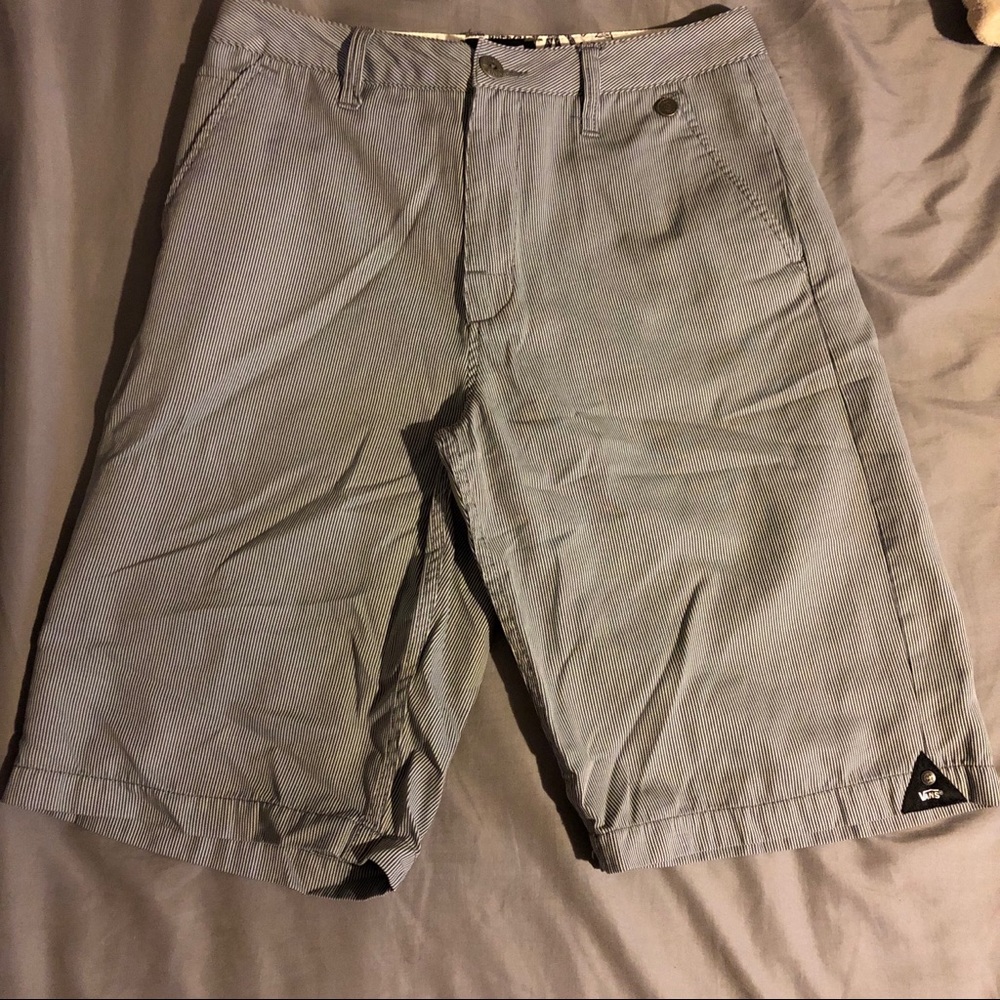 Vans striped (grey and light grey) shorts